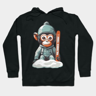 Cute Monkey Palisades Tahoe Ski Hoodie